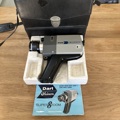 Vintage chinon dart super 4x - super, 8