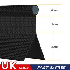 Awning Rail Piping 6mm Double Flap Black PVC Keder Camping Tent Awnings Banners