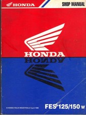HONDA FES125,FES150 PANTHEON SCOOTER 1998 ON ORIGINAL FACTORY WORKSHOP MANUAL