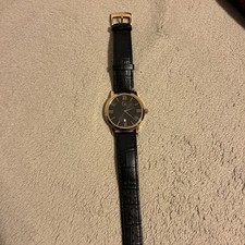GUESS men’s Leather Watch GC