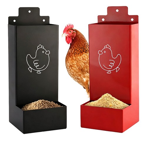 Metal chicken feeder for - metal,