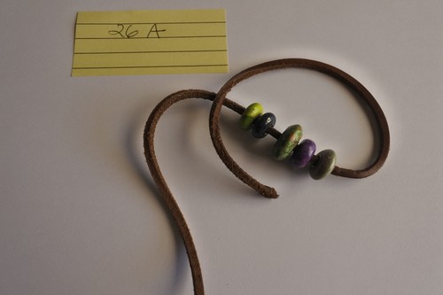 Stone jasper bracelet - 5,