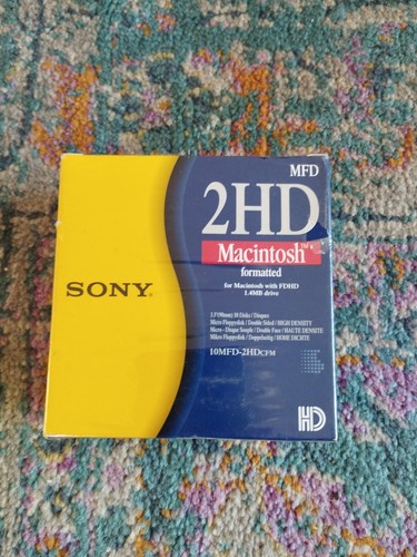 Sony floppy disk 2hd mfd - disk,