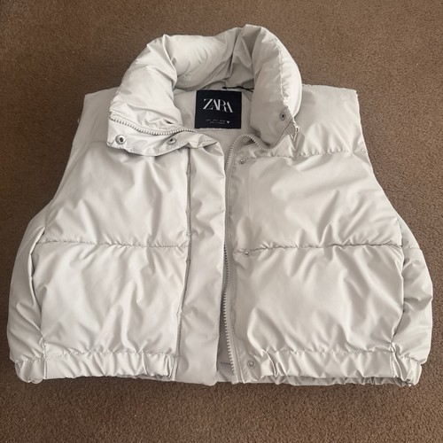 Zara women beige quilted - women's,