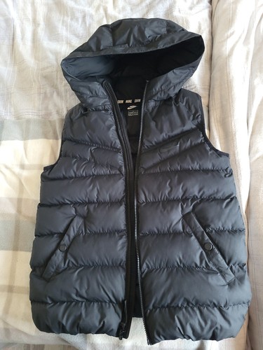 Nike gilet hooded puffer black - nike,