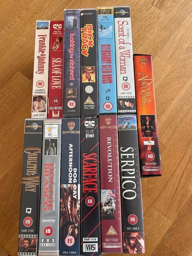Pacino vhs video - al,
