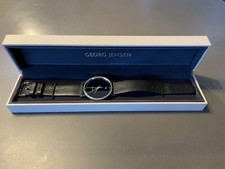 Georg Jensen Henning Koppel black face watch.