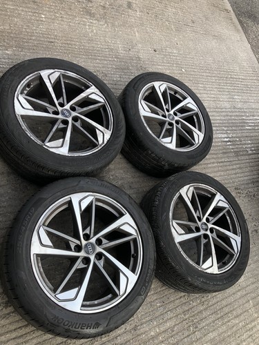 Audi trapezoid alloy wheels - audi,
