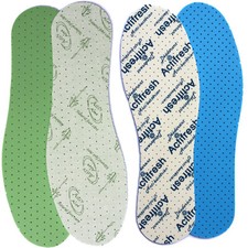 ANTI ODOUR ANTI FUNGAL ANTI SWEAT INSOLES SHOES INNER SOLES LADIES MEN ALL SIZE