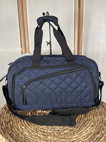 Cotton traders navy quilted - navy,