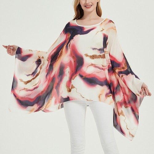 Boho ladies chiffon - chiffon, floral