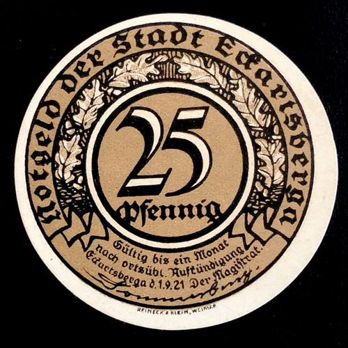 German notgeld 1921 - notgeld,