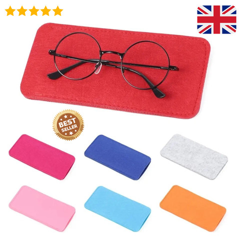 Soft felt cloth glasses - cloth, case