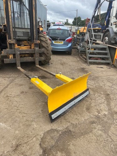 Contact forklift snow plough - contact,