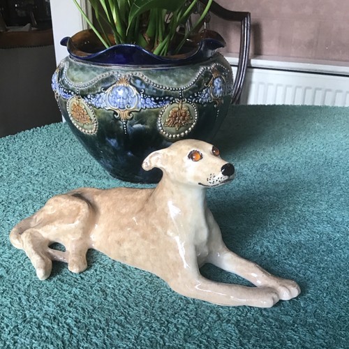 Winstanley pottery greyhound - winstanley,