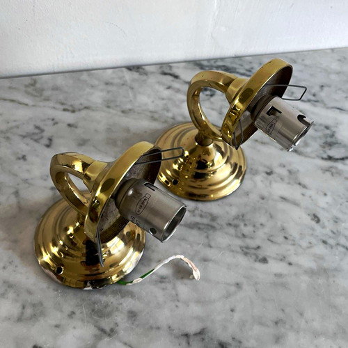 Vintage gold polished brass - gold,