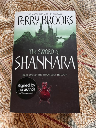 Sword shannara signed by - shannara,