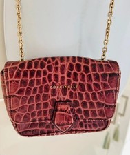 Coccinelle burgundy leather