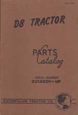 Caterpillar D8 TRACTOR parts