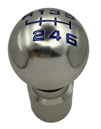 Tall silver gear knob - tall, r1