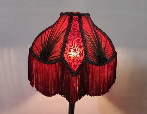 Victorian red brown velvet - victorian,