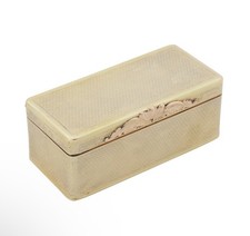 Superb George IV Silver-Gilt & Gold Table Snuff Box, A J Strachan, London, 1824