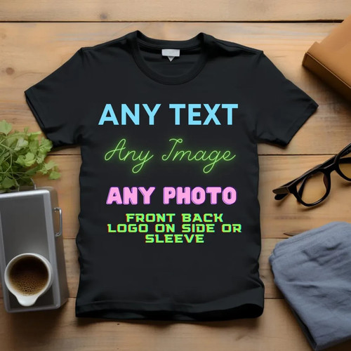 Personalised tshirt your - your, text