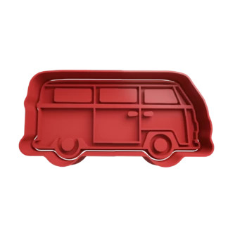 Minivan volkswagen cookie - volkswagen,
