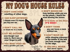 My dog's house rules English