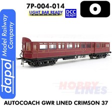 Autocoach GWR Lined Crimson 37
