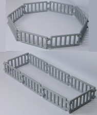 LEGO LADDER / FENCE LIGHT GRAY pack of 16 castle farm animal garden playmobil