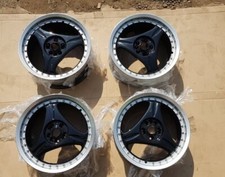 TOYOTA CELICA GT4 94-99 RAYS FORGED 3 SPOKE 2 PIC ALLOY WHEELS 17 5x100 4x100