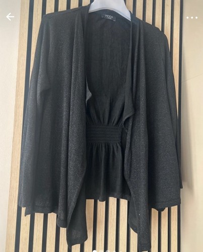 Size black sparkly moda - black, at