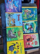 Treasure Cove Disney Books Jungle Book Mary Poppins Frozen Peter Pan Bambi Aladd