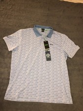 The 153rd Open Royal Portrush Hugo Boss Paddy Printed Polo. Size Uk 3XL