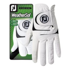 Mens FOOTJOY WEATHERSOF Golf Glove - Left glove for Right-Handers - ML