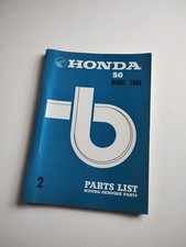 Honda 50  Z50A Minitrail Genuine Parts List,  Immaculate Condition (1970 Print)
