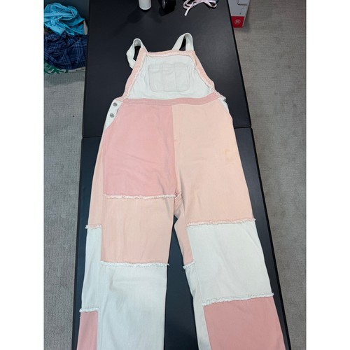 Arula pink patchwork denim - pink,