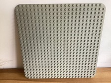 Lego Duplo Large Grey Base Board Baseplate 24 x 24 studs in size rare