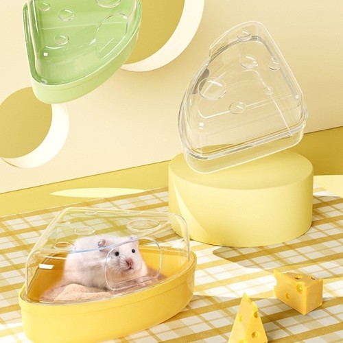 Clear hamster sand bath - clear,