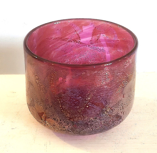 Isle wight glass pink - glass,