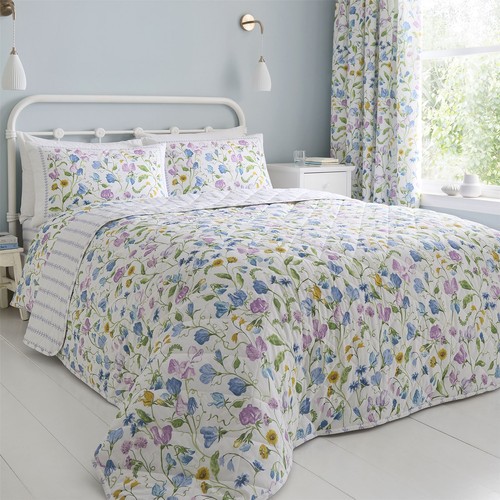 Bedspread 100 cotton sweetpea - bedspread, 100%