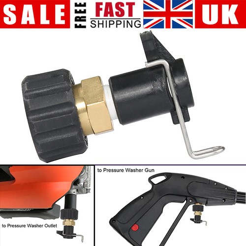 Pressure washer hose connector - pressure,