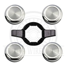 Hex Cut Chrome Knock Off