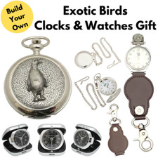 Exotic Birds Pocket Watches