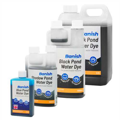 Banish pond dye - banish,