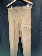 Original British Army Serge Battledress Trousers - 34" Waist