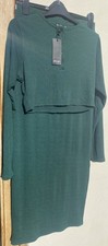 Nasty Gal Womens Green Button