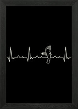 Hula Hoop Dancing Girl Framed