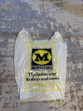 Vintage morrisons carrier bag - vintage,